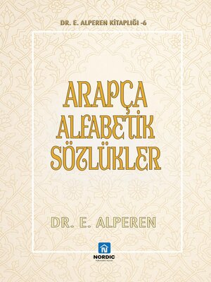 cover image of Arapça Alfabetik Sözlükler